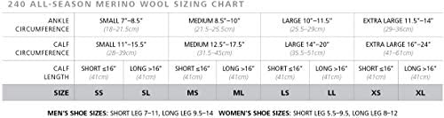 SIGVARIS MenÃ¢Â€Â™s Style Merino Wool 240 Closed Toe Calf-High Socks 20-30mmHg