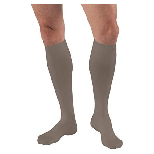 BSN Jobst Large Full Calf Opaque Closed Toe Knee High 20-30 mmHg Firm Compression  Stockings