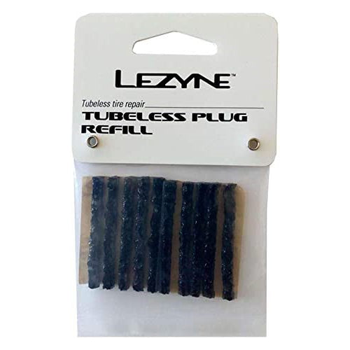 LEZYNE Tubeless Plug Refill Black, 10-Pack