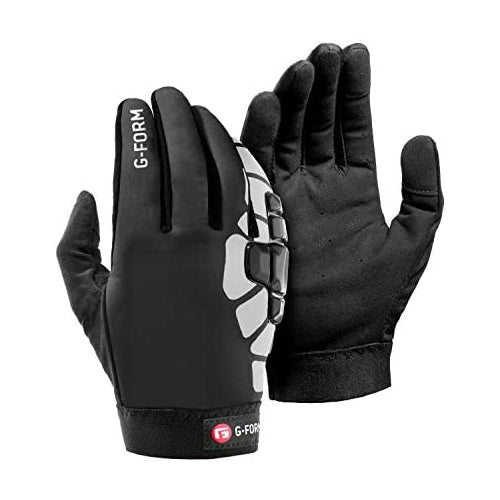 G-Form Bolle Cold Weather Bike Gloves, Black/White, Adult XS