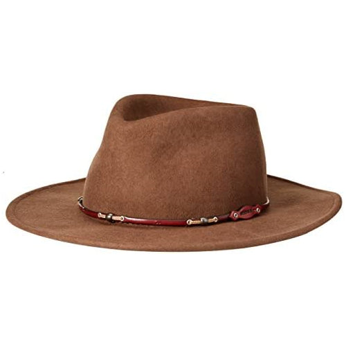 Stetson Men's Wildwood Crushable Hat, Acorn - Large