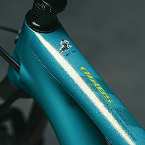DYEDBRO Clear Glitter Bike Frame Protector Dyed Bro
