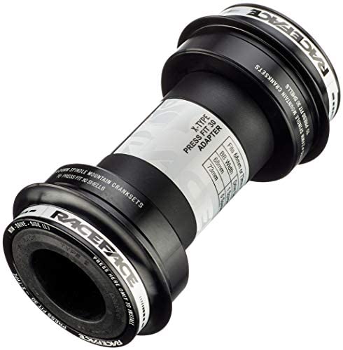 RaceFace EXI BB124 Bottom Bracket: 41mm ID x 124mm Shell x 24mm Spindle, Double Row Bearing, External Seal