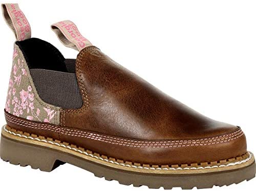 Georgia Boot Georgia Giant Women's Brown and Pink Blossom Romeo Shoe Size 9.5(M)