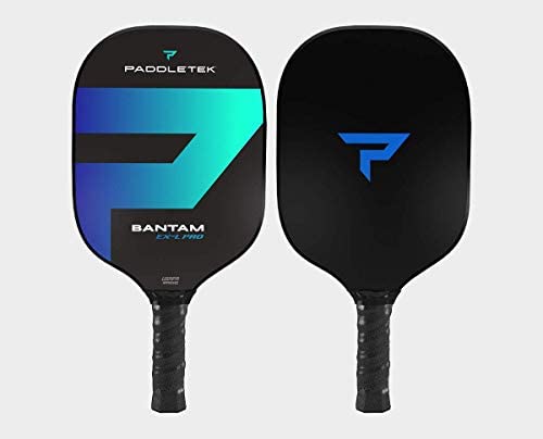 Paddletek Bantam EX-L Pro Pickleball Paddle | Thin Grip | Blue