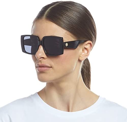 Le Specs Women's Glo Getter Sunglasses, Black, One Size