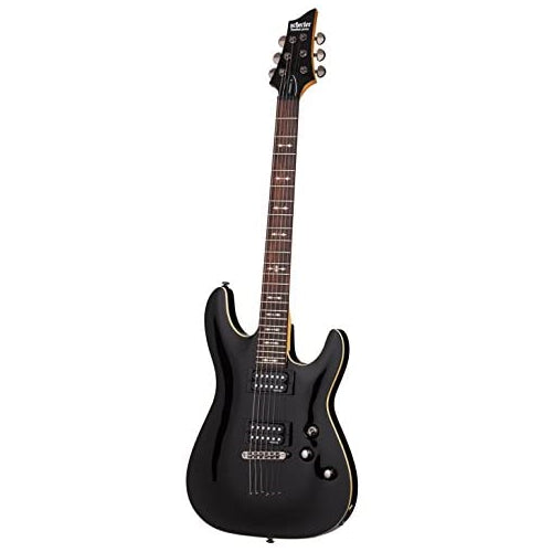 Schecter OMEN-6 6-String Electric Guitar, Black