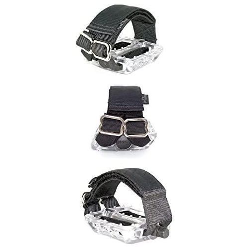 Horizontal Pedal Straps - Fixie Fixed Gear Touring Cycling Bicycle Pedal Straps