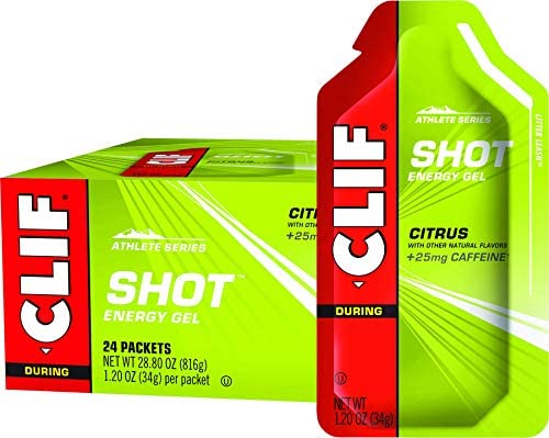 Clif Shot Energy Gel "New Formula!"- 24 Pack