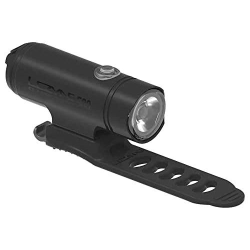 LEZYNE Classic Drive 500 Bicycle LED Headlight, 500 Lumens, 40H Runtime, USB Rechargeable, Bike Light