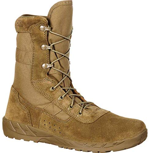 ROCKY Men's RKC065 Military and Tactical Boot, Coyote Brown, 9 M US