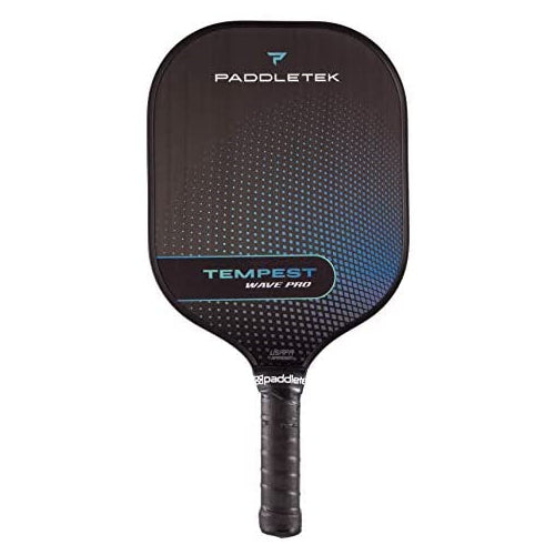 Paddletek Tempest Wave Pro Pickleball Paddle | Standard Grip | Riptide (Blue)