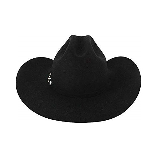 Stetson Men's Apache 4X Buffalo Felt Cowboy Hat Black 7