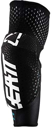 Leatt 3DF 5.0 Jr. Elbow Guard - Kids' White/Black, One Size