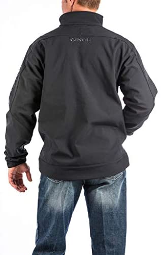 Cinch Men's Softshell Bonded Jacket Black Large