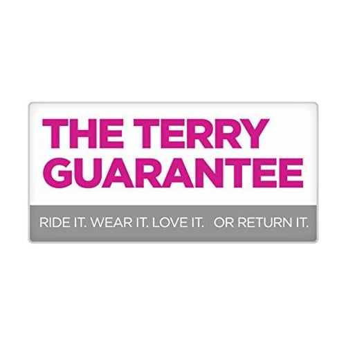 Terry Men's Fly Ti Bicycle Saddle - The Ultimate in a Comfortable Performance-Level Bike Seat More Padding Cut Away Through Mid-Section, Low Profile, Flat Top - Black