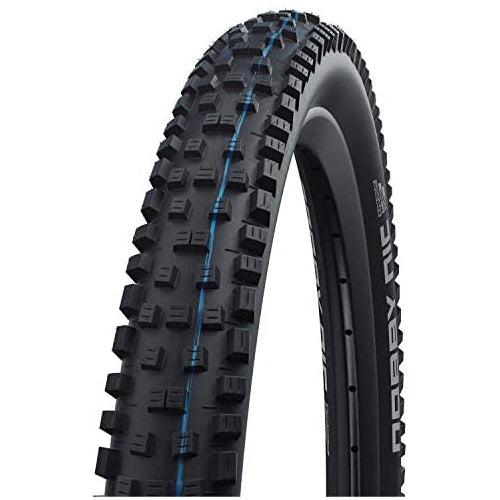 SCHWALBE - Nobby Nic All MTB, Touring and Enduro Tubeless Folding Bike Tire | 27.5 x 2.35 | Evolution Line, Addix SpeedGrip, Super Ground | Black