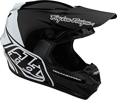 Troy Lee Designs 2020 GP Helmet - Block (Medium) (Black/White)