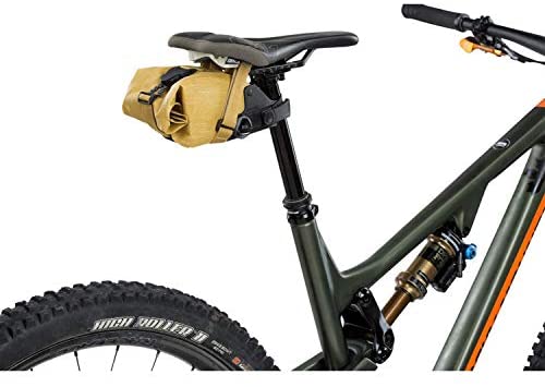 Evoc Boa Bike Seat Pack - Bike Bag Under Seat Storage Bag for Road Bikes, Mountain Bikes - Universal Fit - Medium - Loam