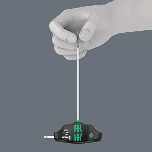 Wera 05023376001 467 TORX® HF T-handle screwdriver with holding function, TX 25 x 200 mm
