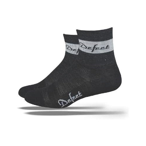 DEFEET Wooleator Socks,Charcoal,Large