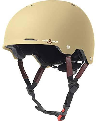 Triple Eight Gotham Dual Certified Skateboard and Bike Helmet, Black Matte, Large / X-Large