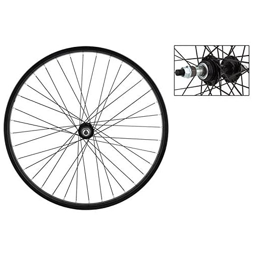 Wheel Master Rear Bicycle Wheel 26 x 1.75/2.125 36H, Steel, Bolt On, Black
