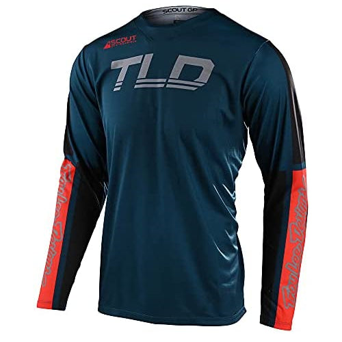 Troy Lee Designs Mens|Off-Road|Motocross|Recon Scout GP Jersey (Marine, 2X)