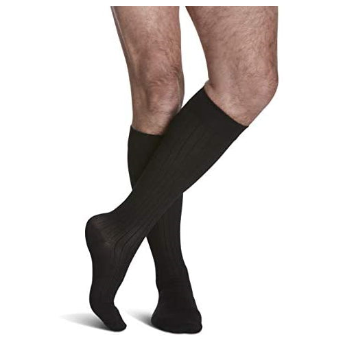 SIGVARIS Men's Business Casual 189 Calf High Compression Socks 15-20mmHg