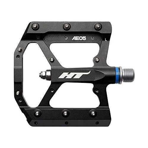 HT Components Black AE05 Evo+ Bike Pedals Pair 9/16"