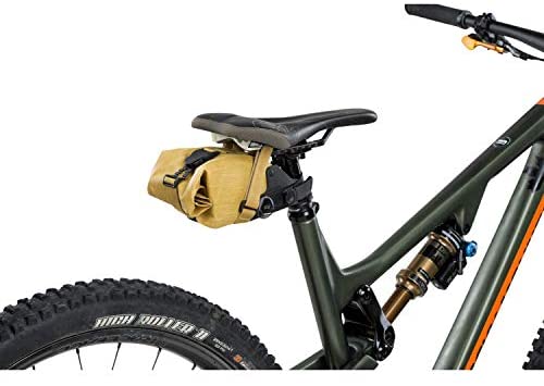 Evoc Boa Bike Seat Pack - Bike Bag Under Seat Storage Bag for Road Bikes, Mountain Bikes - Universal Fit - Medium - Loam