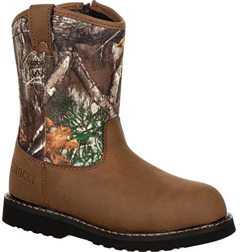 Rocky Kids' Lil Ropers Outdoor Boot Camouflage