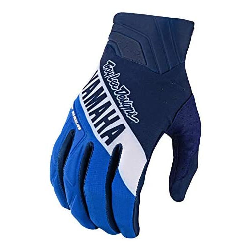 Troy Lee Designs Mens | Offroad |Motocross | SE Pro Yamaha L4 Glove (Navy, LG)