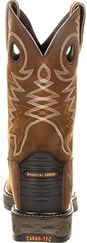Georgia Boot Carbo-Tec LT Alloy Toe Waterproof Pull-On Boot Size 12(M) Brown