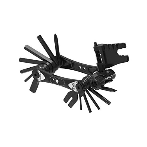 LEZYNE Rap II Bicycle Multi-Tool 25 CO2, Anti-Corrosion Bits, Chain Breaker Tool, CO2 Inflator, Phillips, Multi-Function Flat Tool