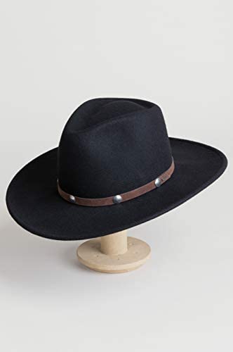 Stetson Tahoe Crushable Wool Cowboy Hat Black