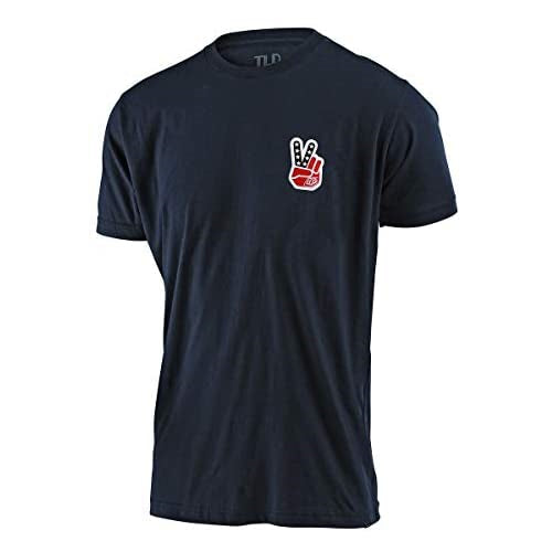 Troy Lee Designs Men's Peace Out Shirts, Navy, XX-Large