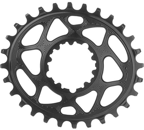 ABSOLUTE BLACK Oval Boost148 Direct Mount Traction Chainring Black/3mm Offset, 34t