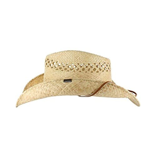 Stetson Unisex Bridger Straw Hat Natural Large