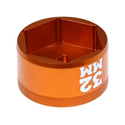 Fox Racing Shox Fork Topcap Socket Orange, 32mm, 3/8 Drive