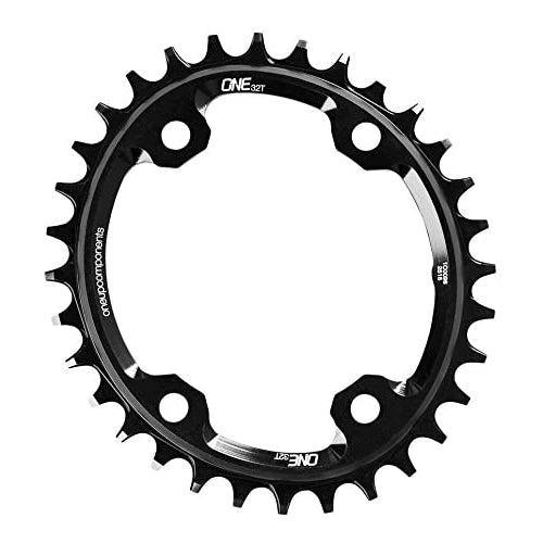 OneUp Components XT M8000 Oval Traction Narrow Wide Chainring, 32T Black