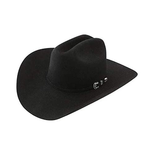 Stetson Men's 6X Skyline Fur Felt Cowboy Hat Black 7 1/4