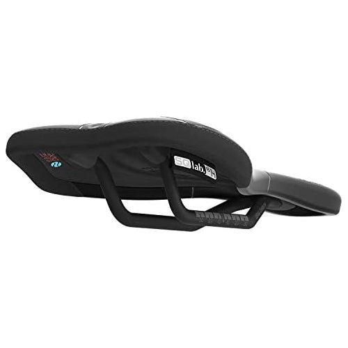 SQlab 611 Ergowave MTB Carbon Bicycle Saddle (14cm), Black