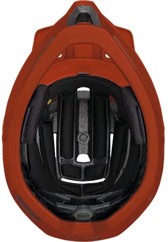 IXS Unisex Trigger FF MIPS Helmet (Burnt Orange,M/L)- Adjustable with Compatible Visor 58-62cm Adult Helmets for Men Women,Protective Gear with Quick Detach System & Magnetic Closure