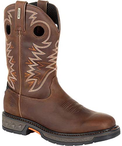 Georgia Boot Men's 11 Inch Carbo-Tec LT WP Brown 8.5 D(M) US