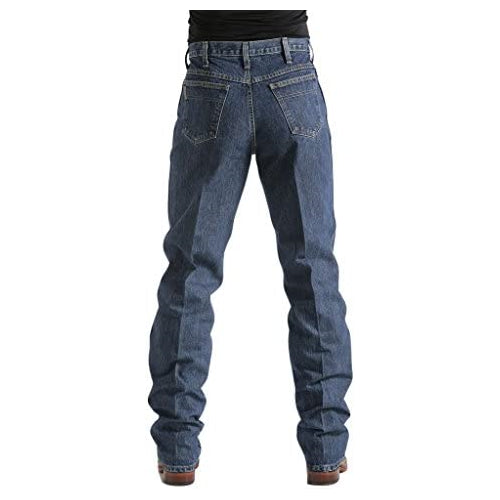 Cinch Men's Big and Tall Green Label Original Fit Jean, Dark Stonewash, 29W x 40L