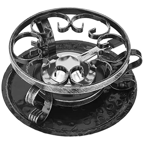 Swissmar Wrought Iron Rechaud with Fondue Burner