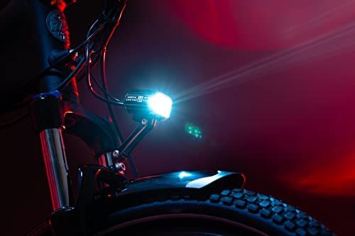 LEZYNE Light Pro Drive 800, LED Electric Bicycle Headlight, Bright 800 Lumens, 12-48 Volts, Integrated Remote Switch, Durable CNC Aluminum, Front E-Bike Light