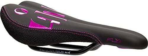 SDG Unisex Fly Junior Steel Saddle Black/Purple Bike, One Size