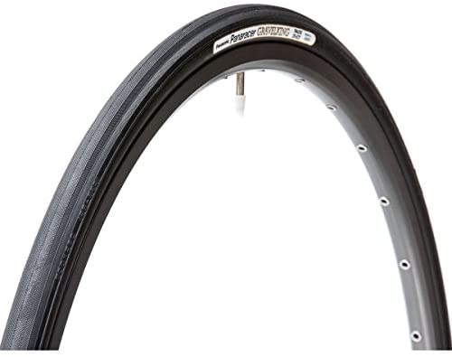 Panaracer Gravel King Slick Tire, 700x38, Black Tread/Black Sidewall